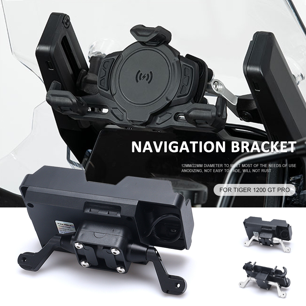 Quality Phone Accessories - إكسسوارات الدراجات النارية، حامل هاتف TIGER1200،