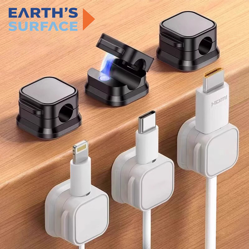 Cable Organizer Magnetic - مشبك كابلات مغناطيسي لاصق لتنظيم الأسلاك