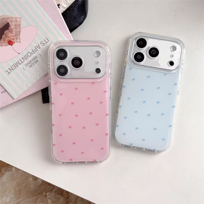 Y2K Phone Accessories - جراب هاتف كوري بتصميم بناتي بسيط