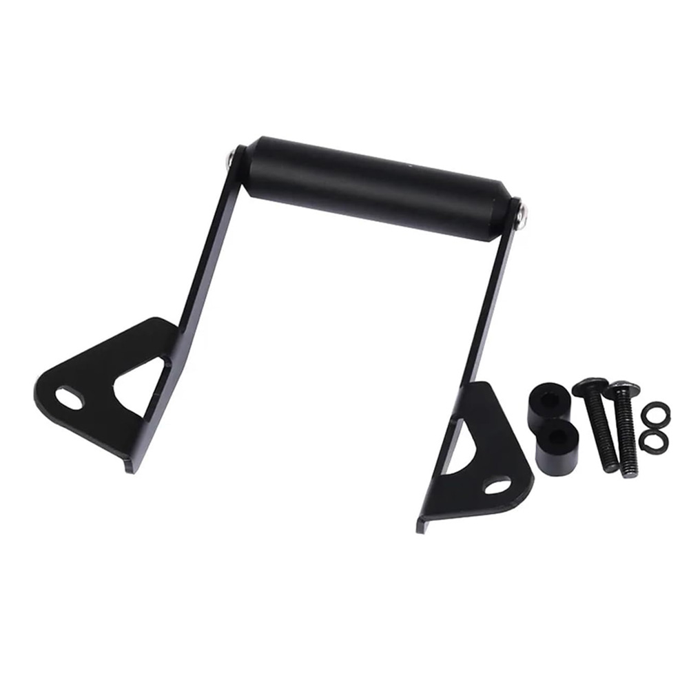 Quality Phone Accessories - حامل هاتف أسود للدراجات النارية مع