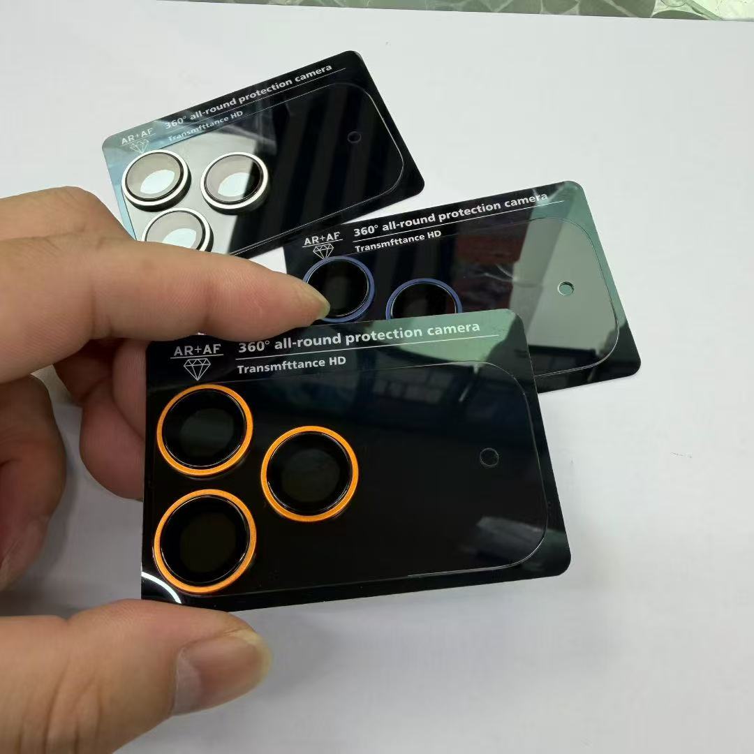 Quality Phone Accessories - غطاء زجاجي لعدسة الكاميرا بالكامل من
