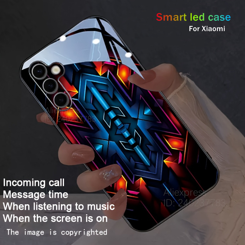 Led Flash Case - تألق دريم لاند مضيئة جراب هاتف