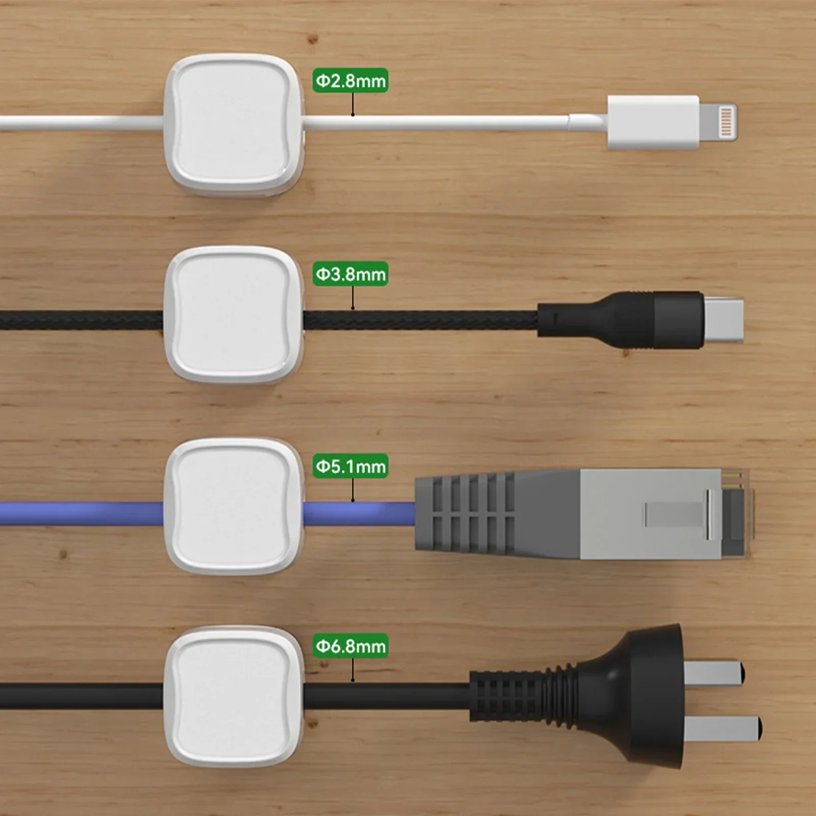 6/12/24 قطعة منظم الكابلات الم - مراجعة Cable Organizer Magnetic وسعره