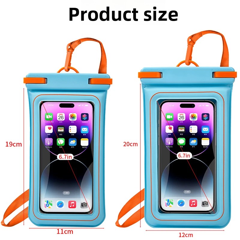 حقيبة هاتف مقاومة للماء IPX8 ل - مراجعة Phone Accessories Pouch وسعره