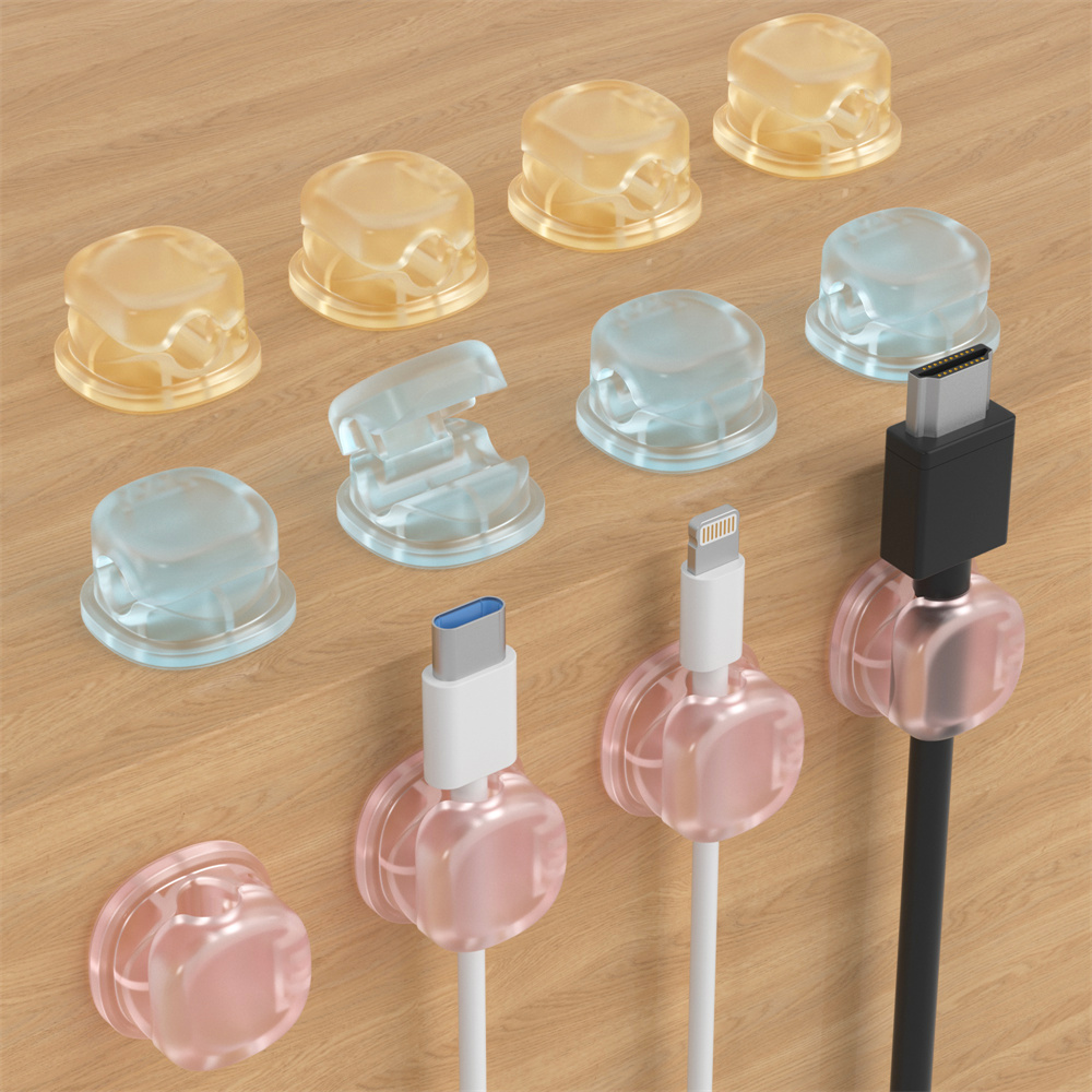 3 منظمات كابلات مغناطيسية شفاف - مراجعة Cable Organizer Magnetic وسعره