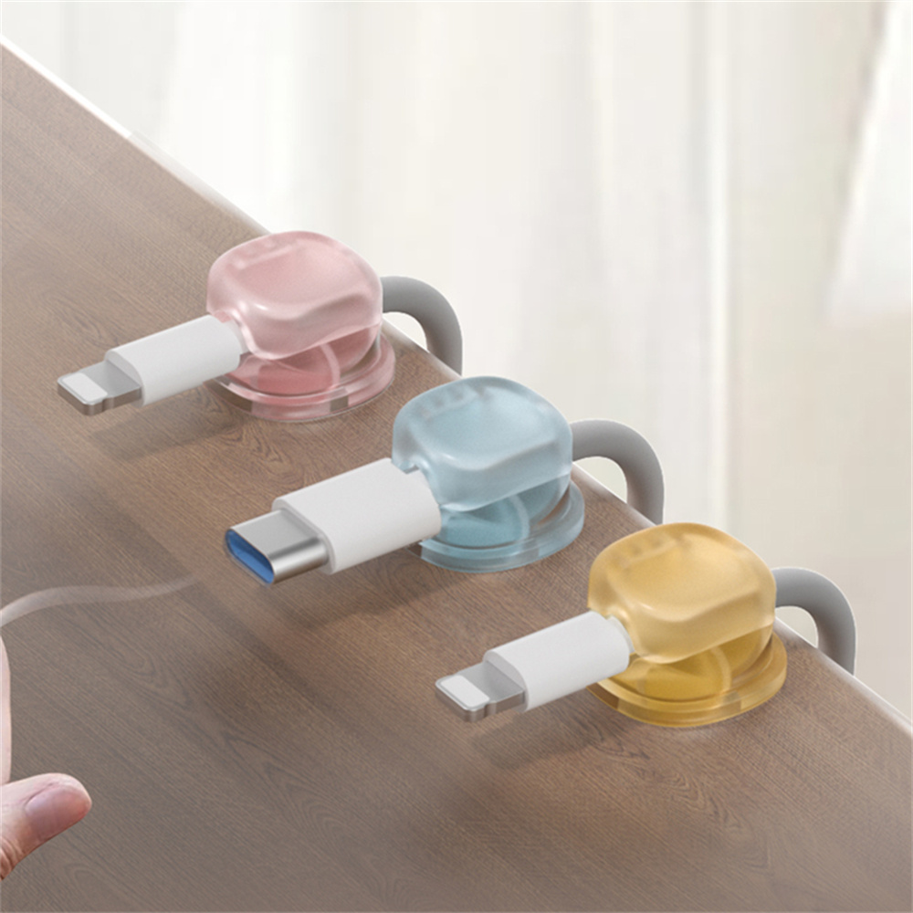 3 منظمات كابلات مغناطيسية شفاف - مراجعة Cable Organizer Magnetic وسعره