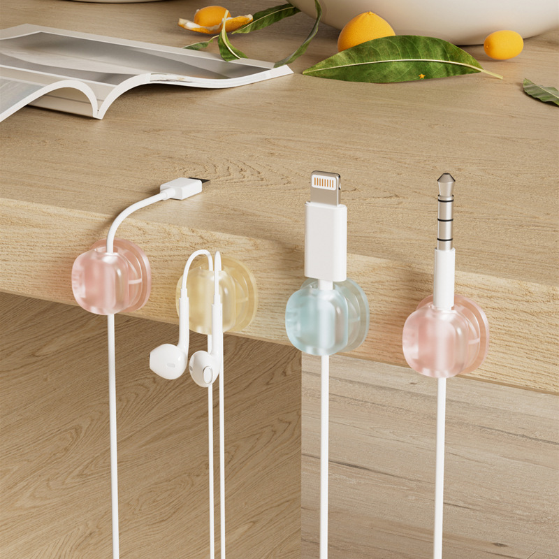 3 منظمات كابلات مغناطيسية شفاف - مراجعة Cable Organizer Magnetic وسعره