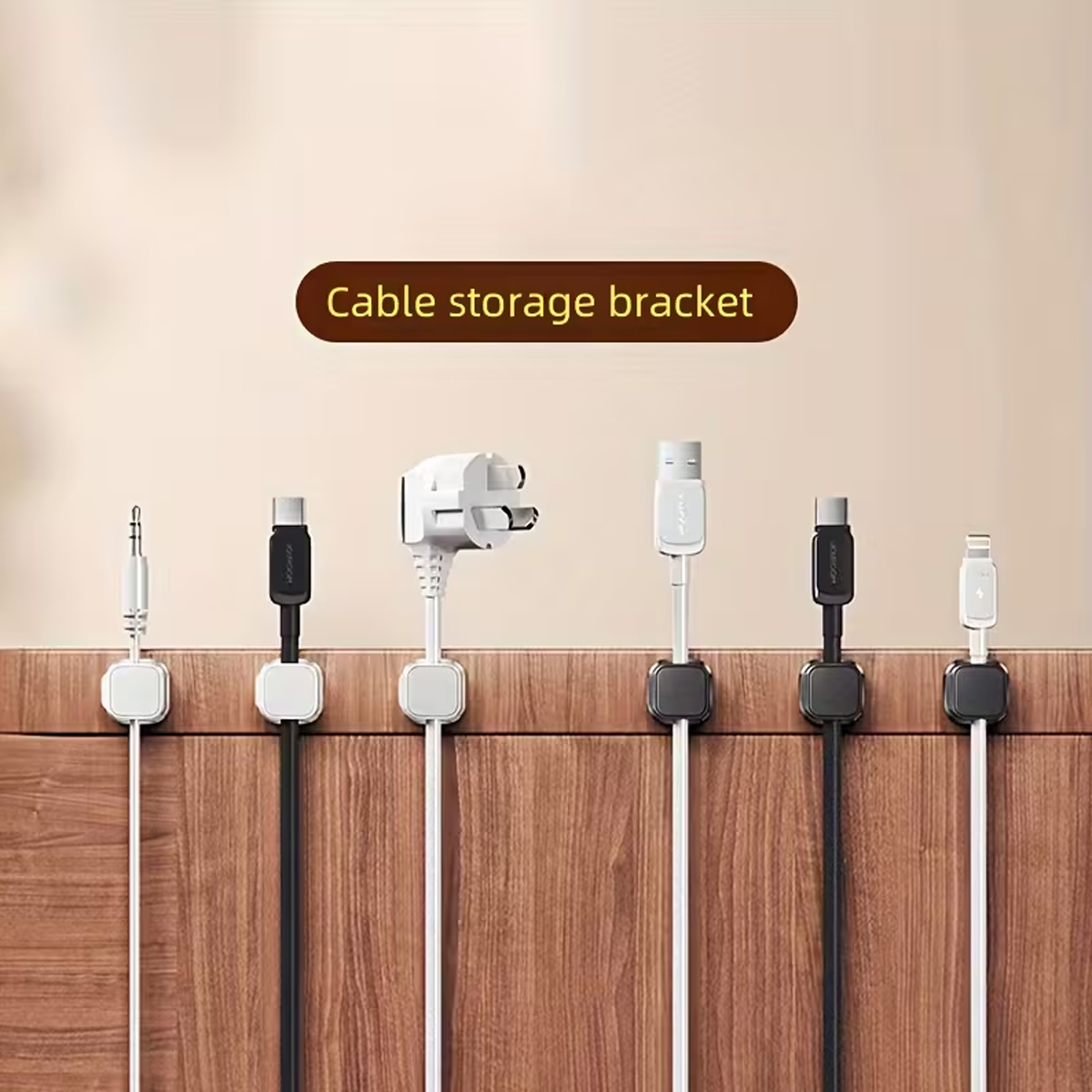 طقم منظم الكابلات 12/6 قطعة، م - مراجعة Cable Organizer Magnetic وسعره