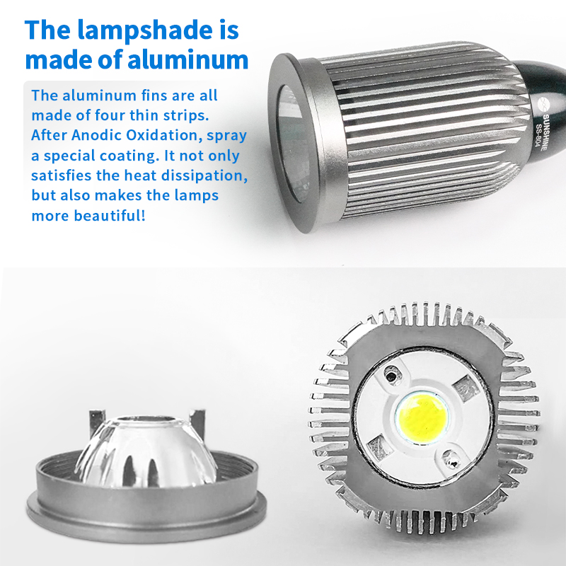 SUNSHINE-SS-804 LED ضوء العمل  - مراجعة Led Flash Case وسعره