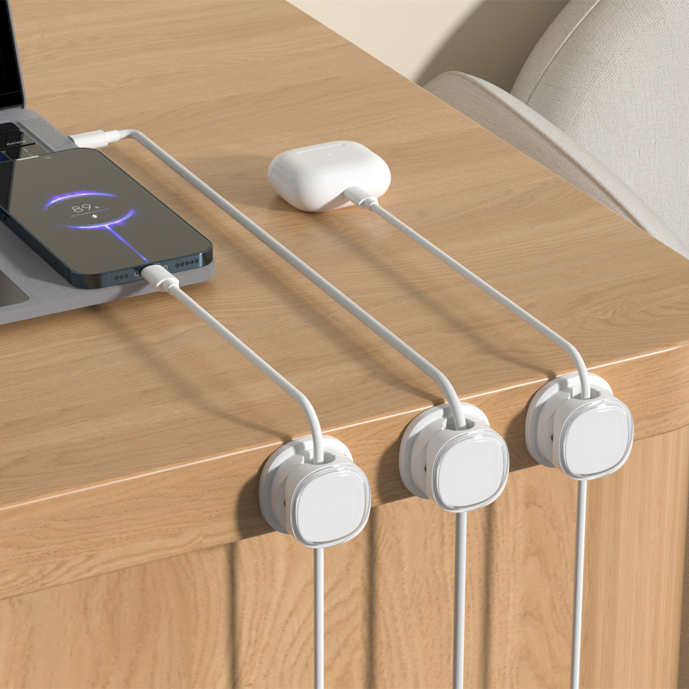3/6/8/12 قطعة مشابك كابلات مغن - مراجعة Cable Organizer Magnetic وسعره