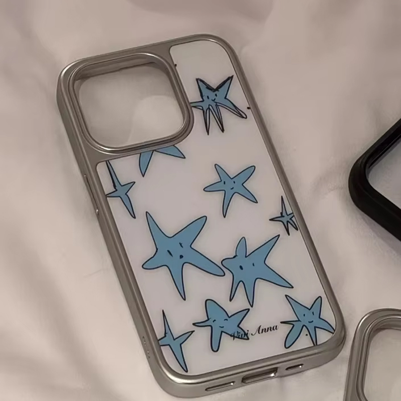 Ins المتخصصة الإبداعية الأزرق  - مراجعة Y2K Phone Accessories وسعره