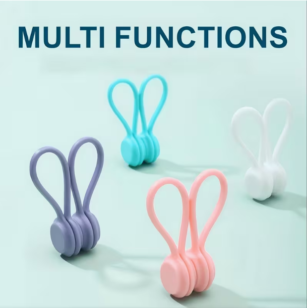 3 قطع منظم كابلات شحن مغناطيسي - مراجعة Cable Organizer Magnetic وسعره