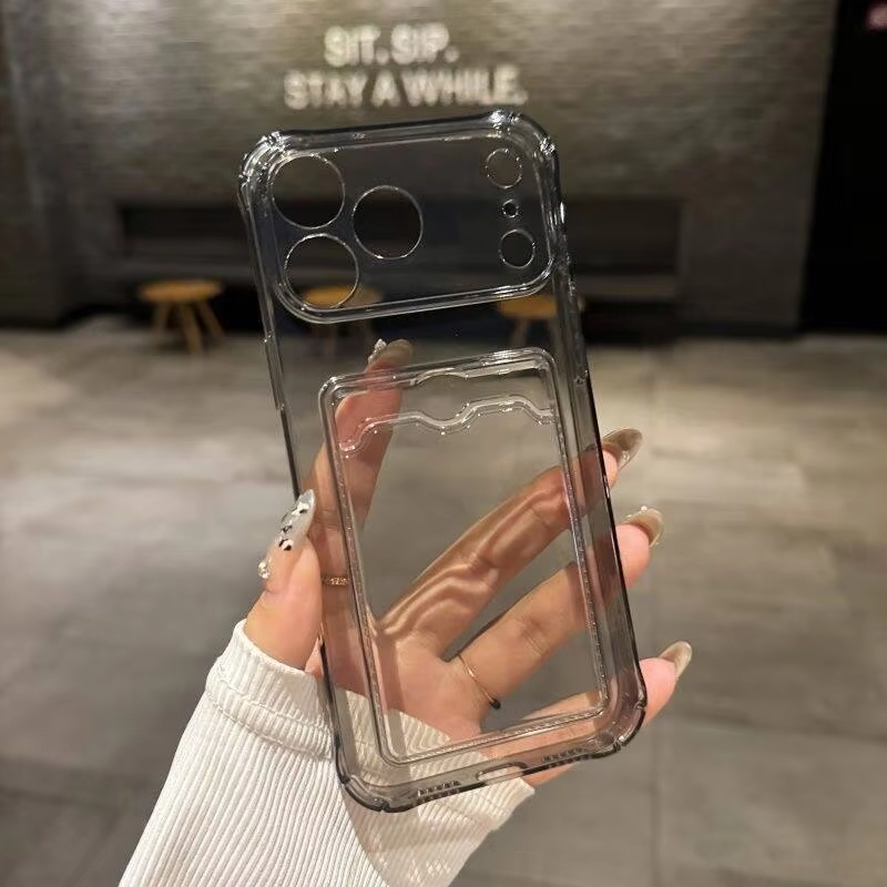 غطاء شفاف مع فتحة للبطاقات لهو - مراجعة Quality Phone Accessories وسعره