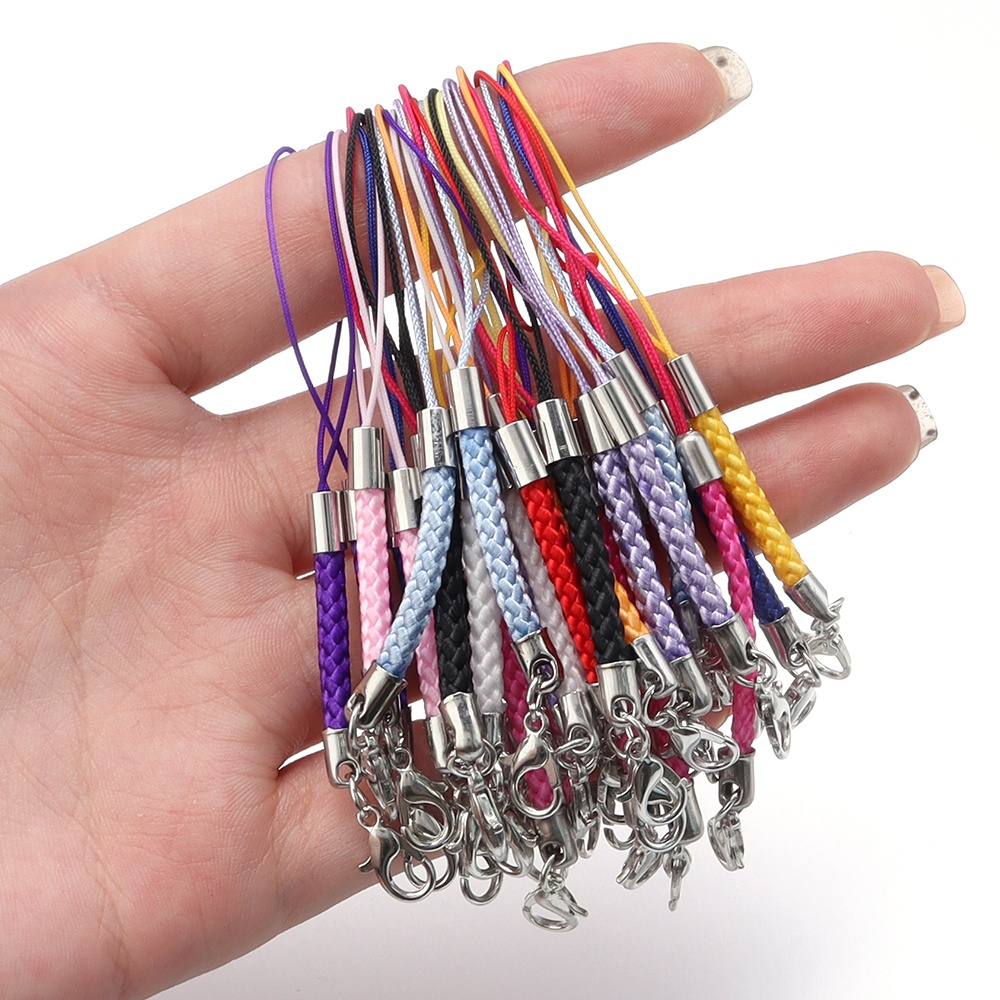 10 قطع/مجموعة حبل مجدول متعدد  - مراجعة Phone Accessories Jewelry وسعره