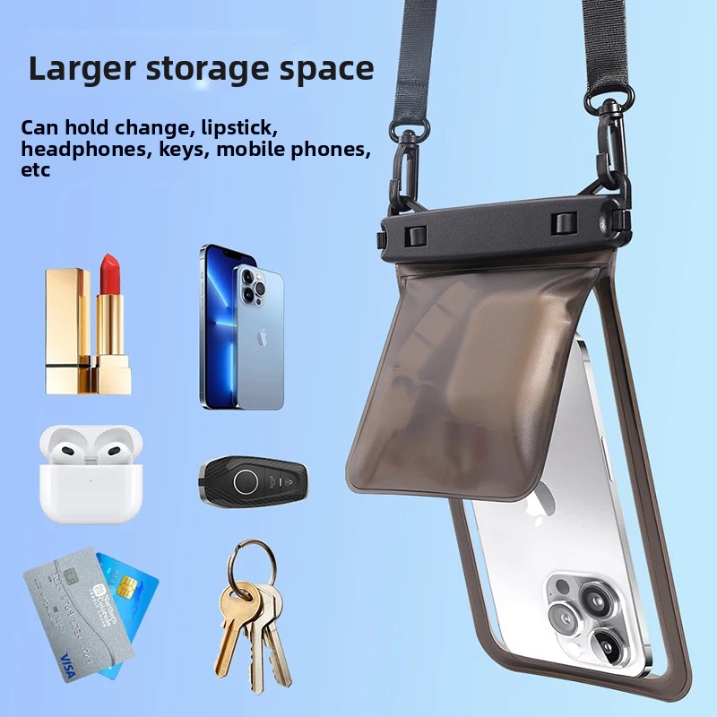 حقيبة هاتف مقاومة للماء IPX8 ل - مراجعة Phone Accessories Pouch وسعره