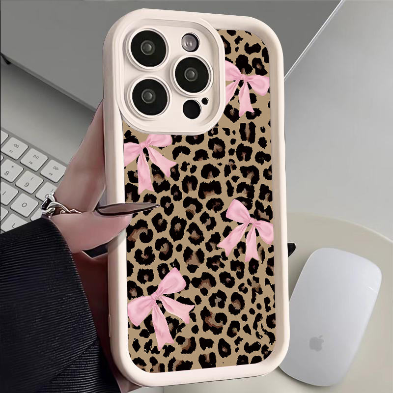 غطاء هاتف فاخر بنقشة الفهد مع  - مراجعة Y2K Phone Accessories وسعره