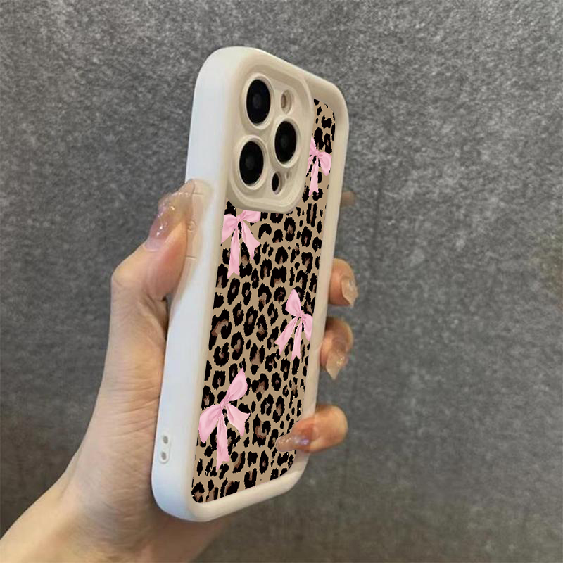 غطاء هاتف فاخر بنقشة الفهد مع  - مراجعة Y2K Phone Accessories وسعره