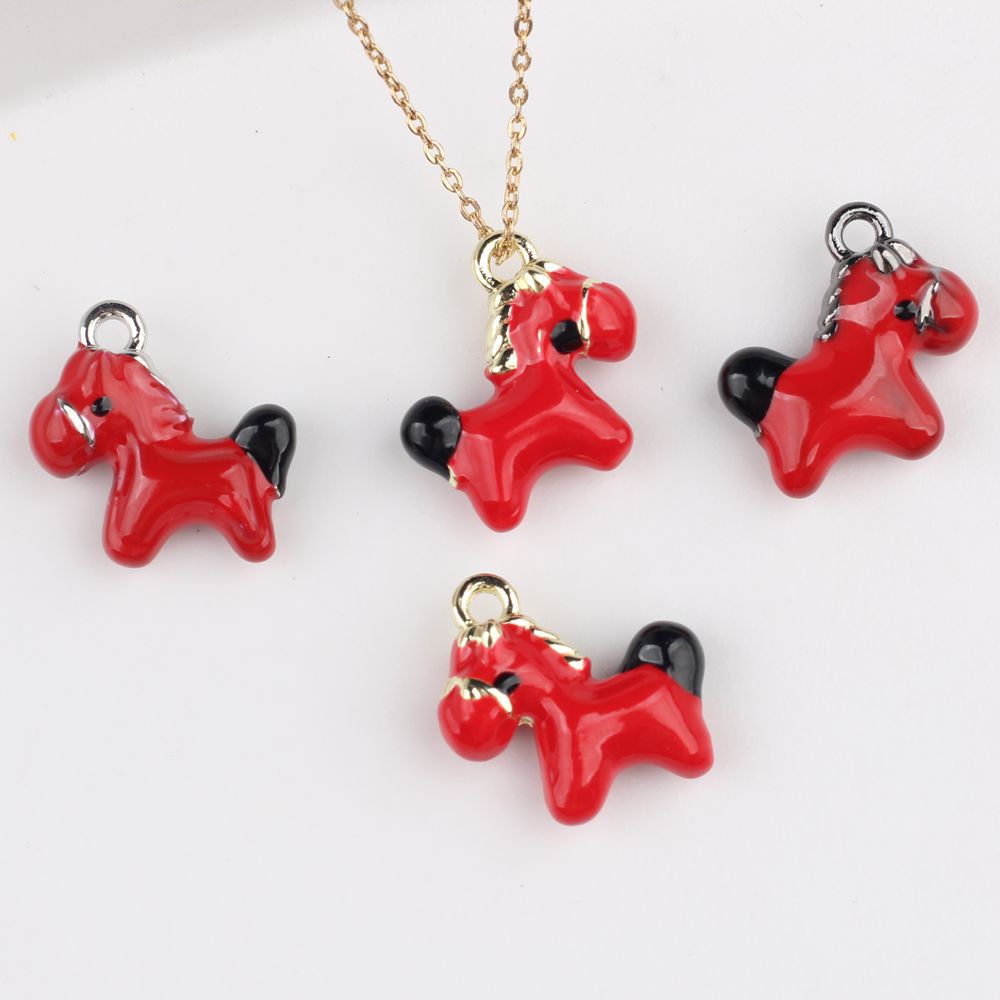 5 قطع لطيف الحصان الصغير سحر س - مراجعة Phone Accessories Jewelry وسعره