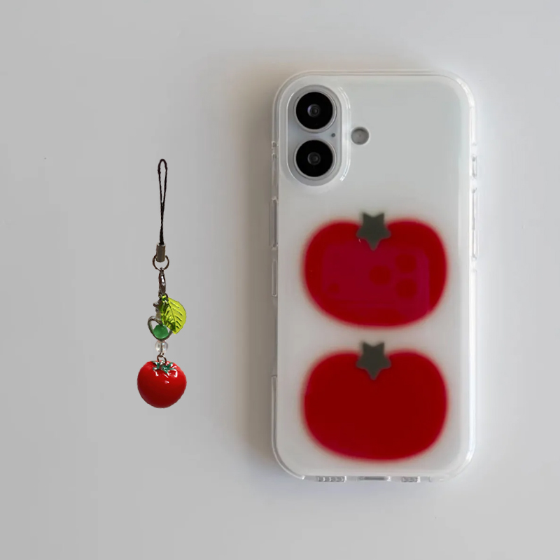 الكورية Ins اثنين تيد الطماطم  - مراجعة Y2K Phone Accessories وسعره