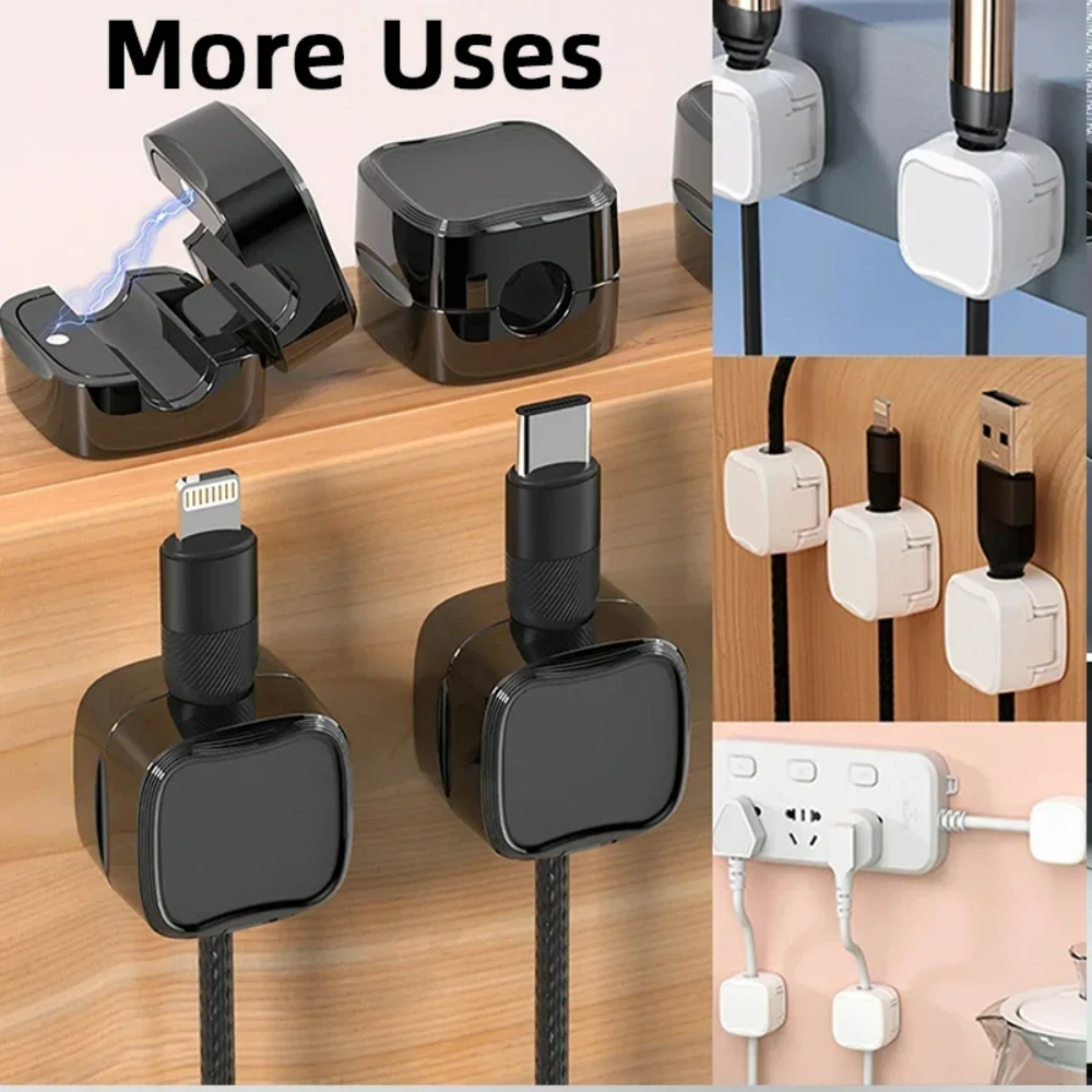 منظم كابلات مغناطيسي قابل للتع - مراجعة Cable Organizer Magnetic وسعره