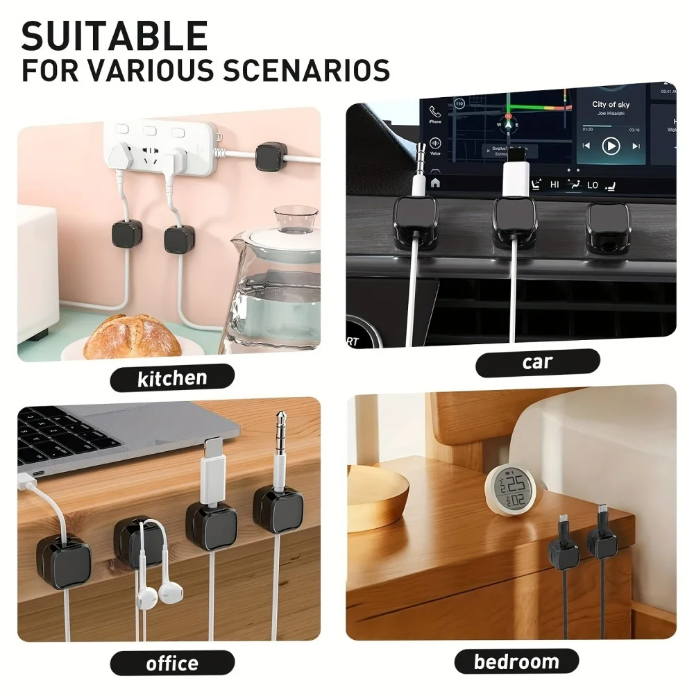 منظم كابلات مغناطيسي قابل للتع - مراجعة Cable Organizer Magnetic وسعره