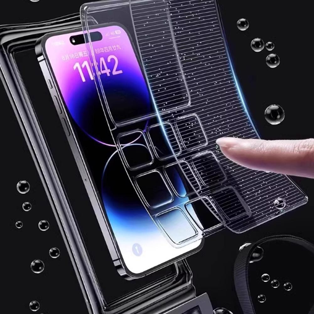 حافظة هاتف مقاومة للماء شفافة، - مراجعة Phone Accessories Pouch وسعره