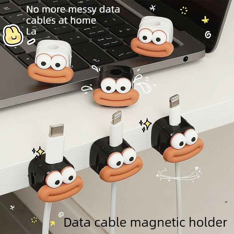 1/5/10 قطع مشابك كابلات مغناطي - مراجعة Cable Organizer Magnetic وسعره