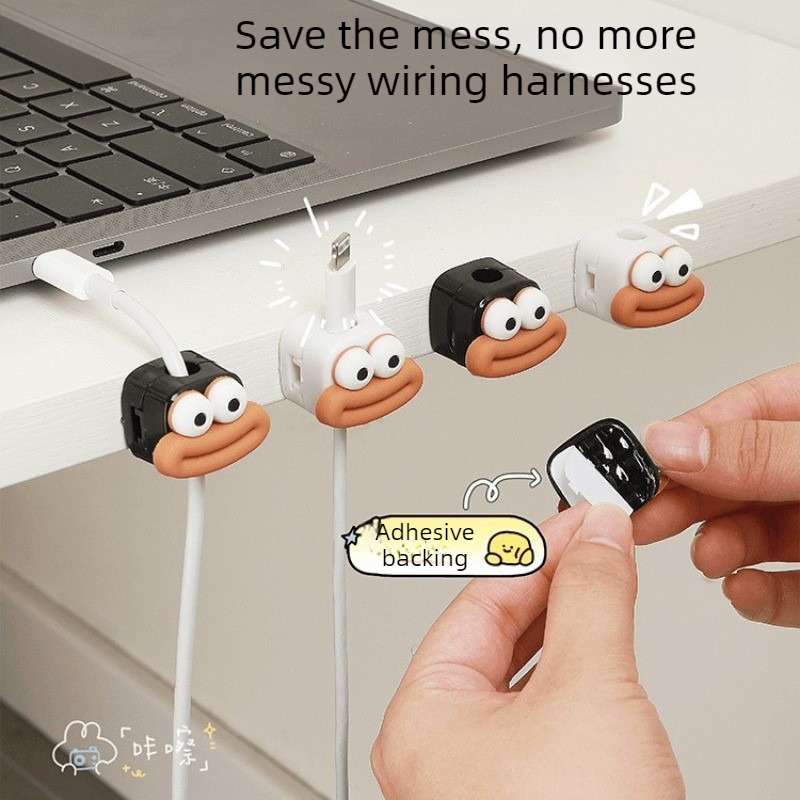 1/5/10 قطع مشابك كابلات مغناطي - مراجعة Cable Organizer Magnetic وسعره