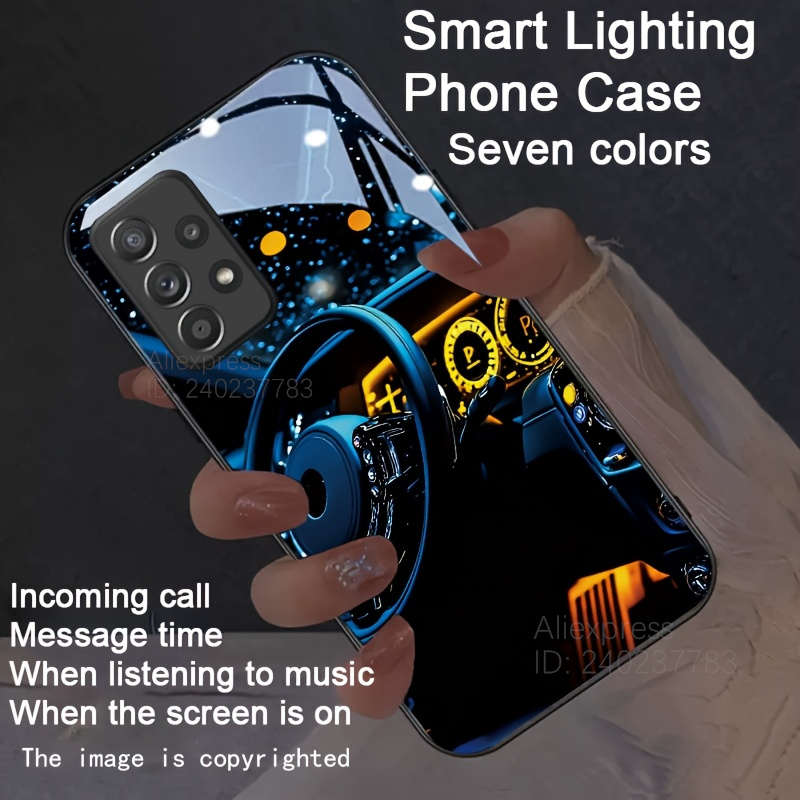 تألق دريم لاند مضيئة جراب هاتف - مراجعة Led Flash Case وسعره